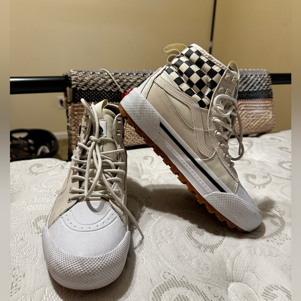 Vans Sk8-High Gor-Tex MTE-3 Checkered PERFECT CONDITION!